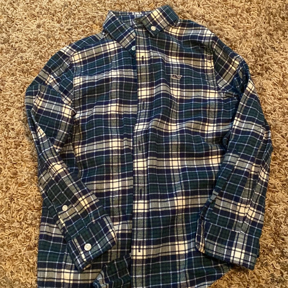 Flannel button down